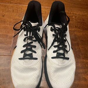 Kobe White and Black Men's Shoes